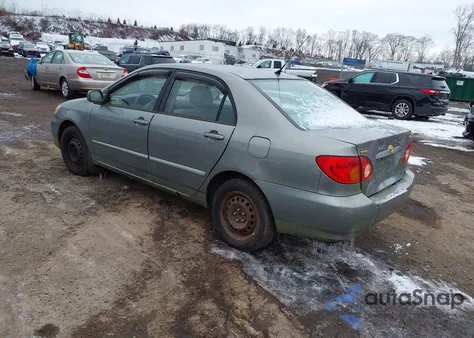 2004 Toyota Corolla Le z USA, uszkodzony, nr VIN 2T1BR32E74C316564